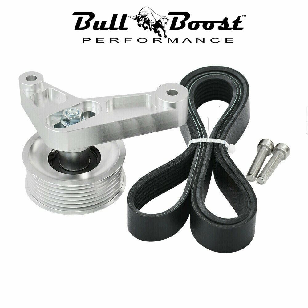 K Series Swap Adjustable EP3 Idler Pulley Belt Kit For Civic Integra Honda Tuned K20 - Bull Boost Performance
