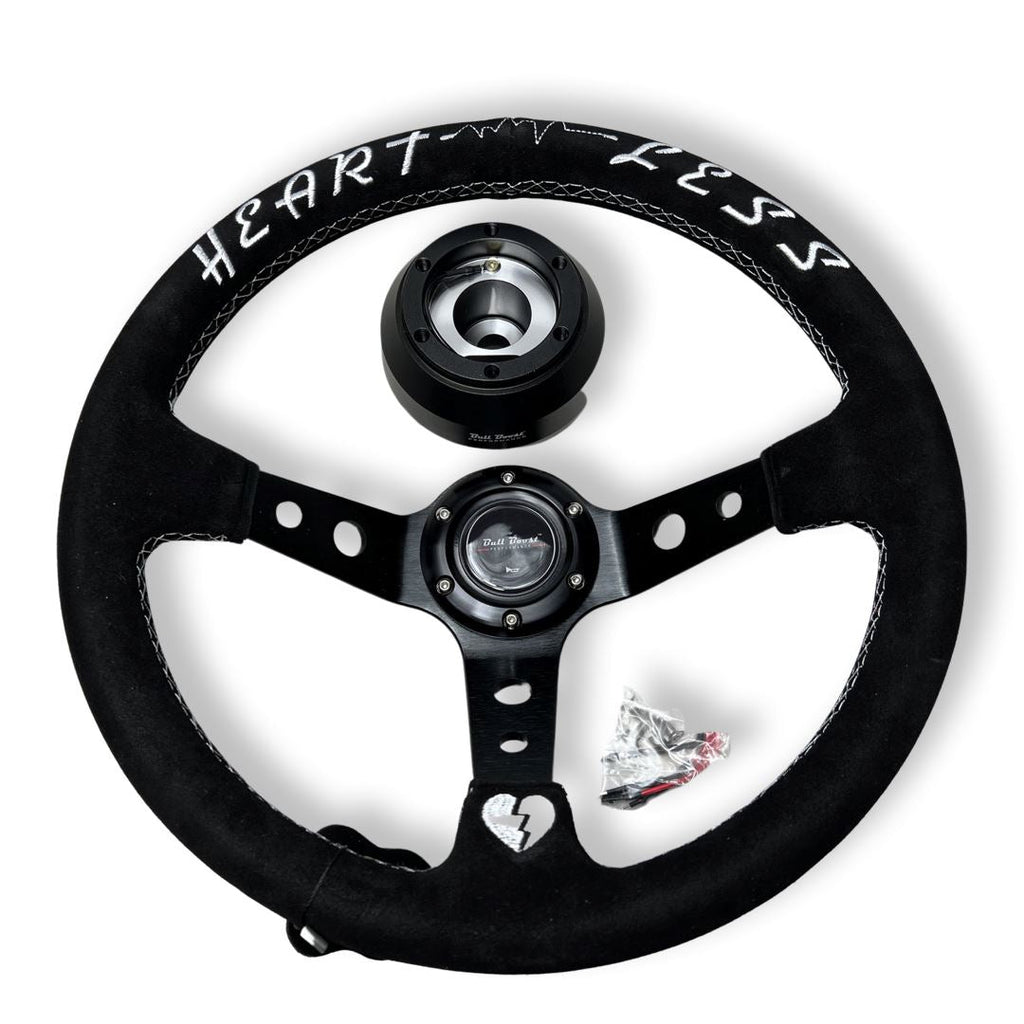 Heartless 6 Bolt Steering Wheel Hub Adapter For Dodge GM Buick Chevy Vehicles - Bull Boost Performance