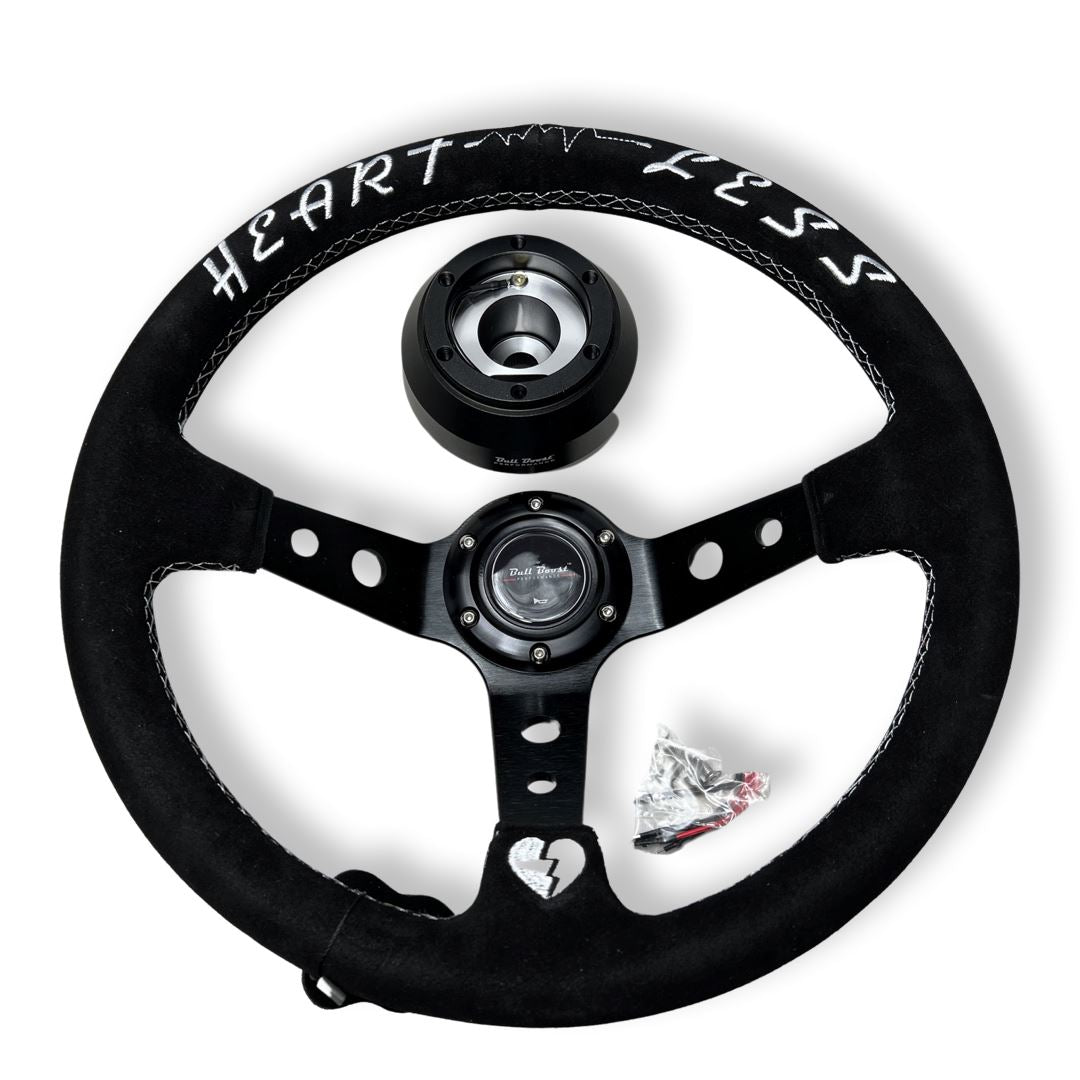 Heartless 6 Bolt Steering Wheel Hub Adapter For Dodge GM Buick Chevy Vehicles - Bull Boost Performance