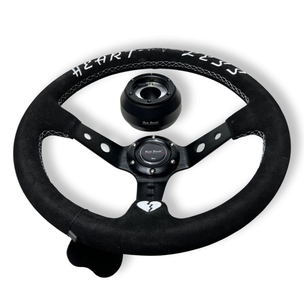 Heartless 6 Bolt Steering Wheel Hub Adapter For Dodge GM Buick Chevy Vehicles - Bull Boost Performance