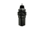 Turbosmart -10AN FPRF10 Canister Style Fuel Filter w/Regulator - Black