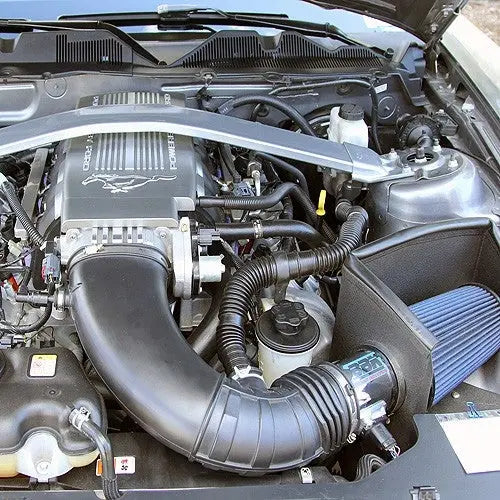 BBK Ford Mustang GT Cold Air Intake Kit Powder Coated Chrome 2010