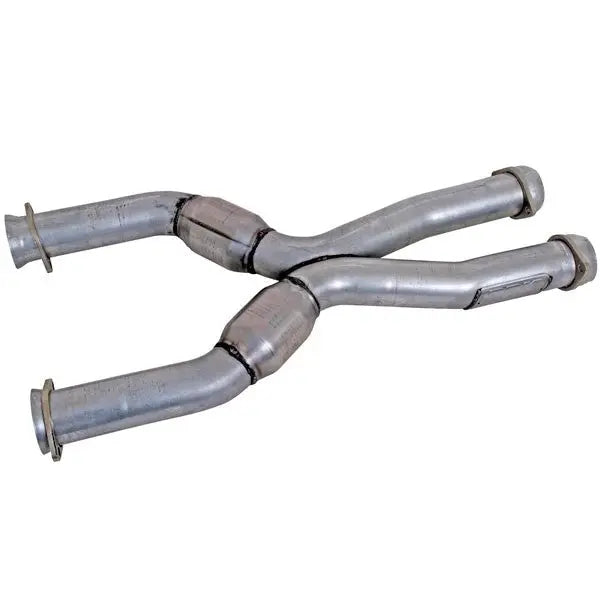 BBK Ford Mustang Coyote 5.0 Swap High Flow Catted X-Pipe 87-04