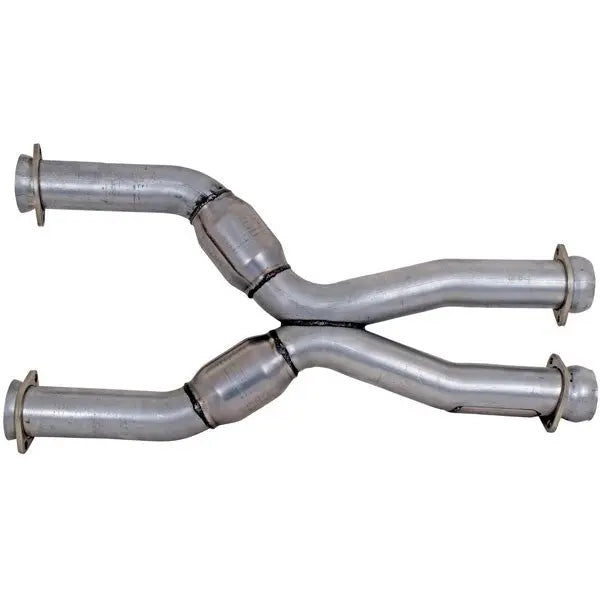 BBK Ford Mustang Coyote 5.0 Swap High Flow Catted X-Pipe 87-04