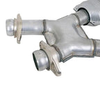BBK Ford Mustang V6 / V8 High Flow Catted X-Pipe 79-93 Automatic