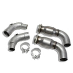 BBK Ford Mustang GT 3 Inch High Flow Catted Mid Pipe Kit 15-23