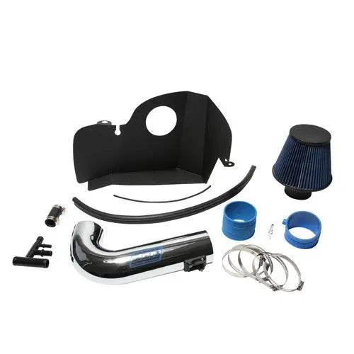 BBK Ford Mustang GT Cold Air Intake Kit Powder Coated Chrome 15-17