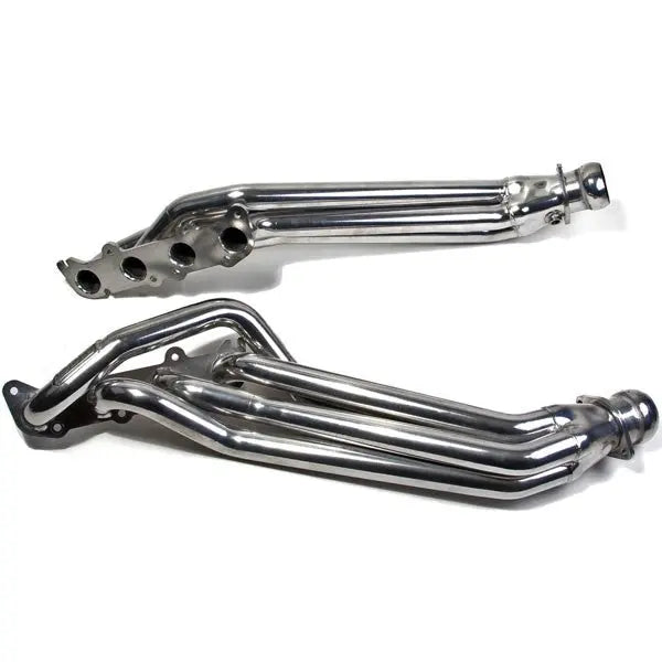BBK BBK 18560 1-7/8 Long Tube Headers Polished Silver Ceramic 11-23 Ford Mustang GT, 16-20 GT350 5.2