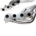 BBK BBK 18560 1-7/8 Long Tube Headers Polished Silver Ceramic 11-23 Ford Mustang GT, 16-20 GT350 5.2