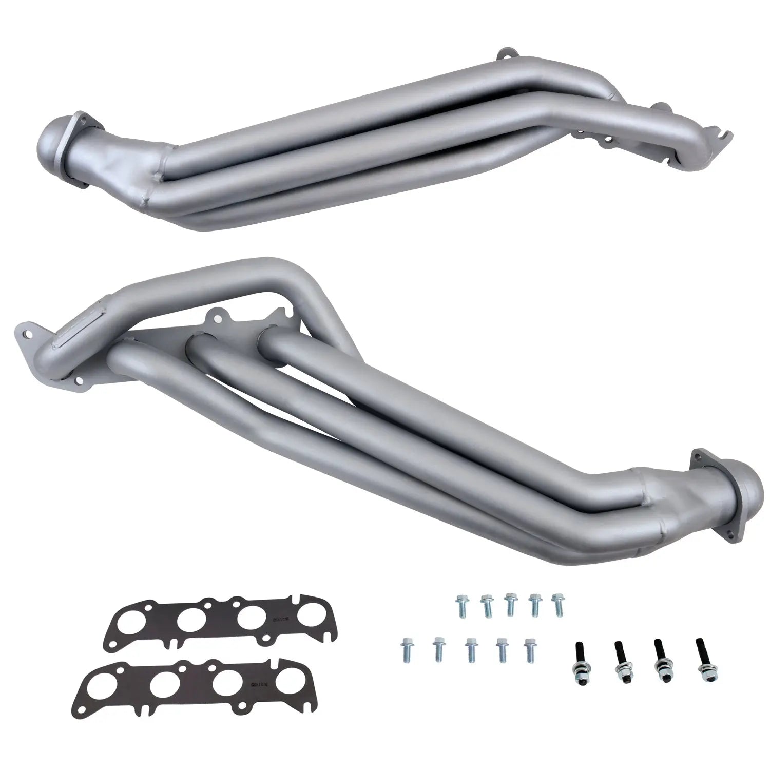 BBK BBK 1856 1-7/8 Long Tube Headers Titanium Ceramic 11-23 Ford Mustang GT, 16-20 GT350 5.2