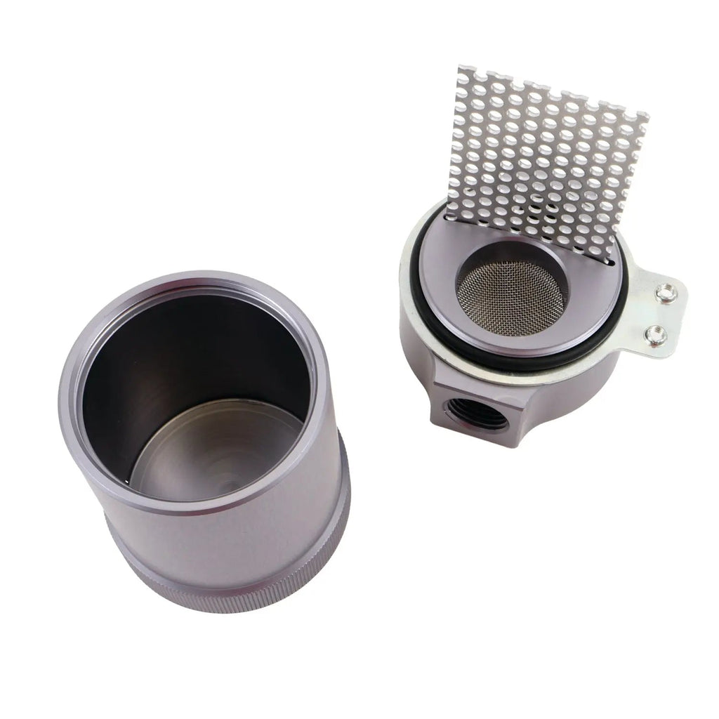 BBK Ford Mustang V6 Oil Separator Kit With Billet Aluminum Catch Can 05-10