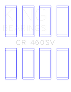 King Engine Bearings Audi/VW 1.9L/2.0L TDI Diesel Connecting Rod Bearings Set - Size +0.25mm