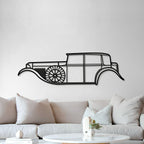 1930 8 Litre Metal Car Wall Art - MT0002
