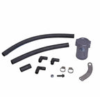 BBK Ford Mustang V6 3.7 Oil Separator Kit With Billet Aluminum Catch Can 15-17