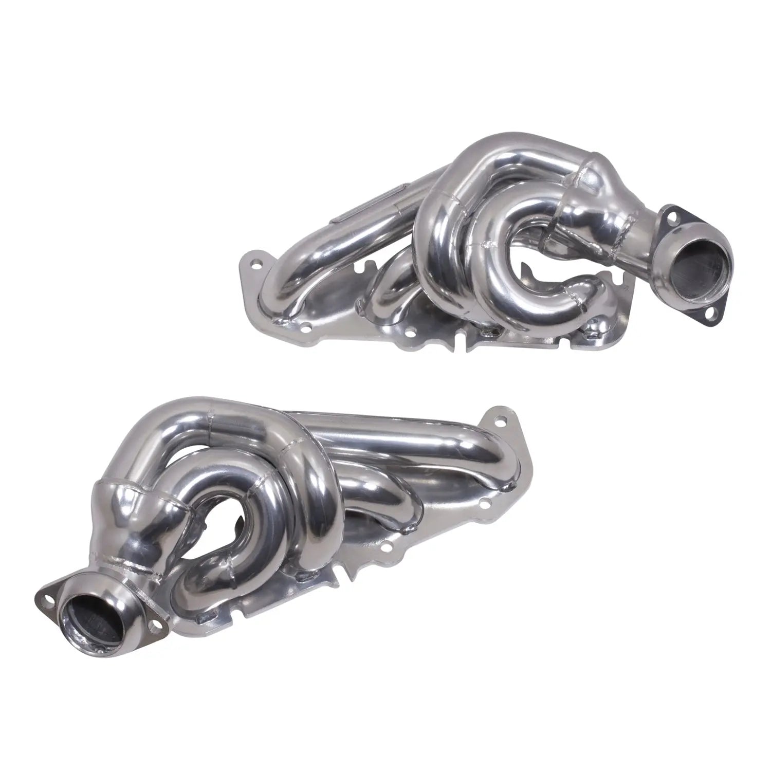 BBK Ford F150 5.0 Coyote 1-3/4 Shorty Tuned Length Exhaust Headers Polished Silver Ceramic 11-14
