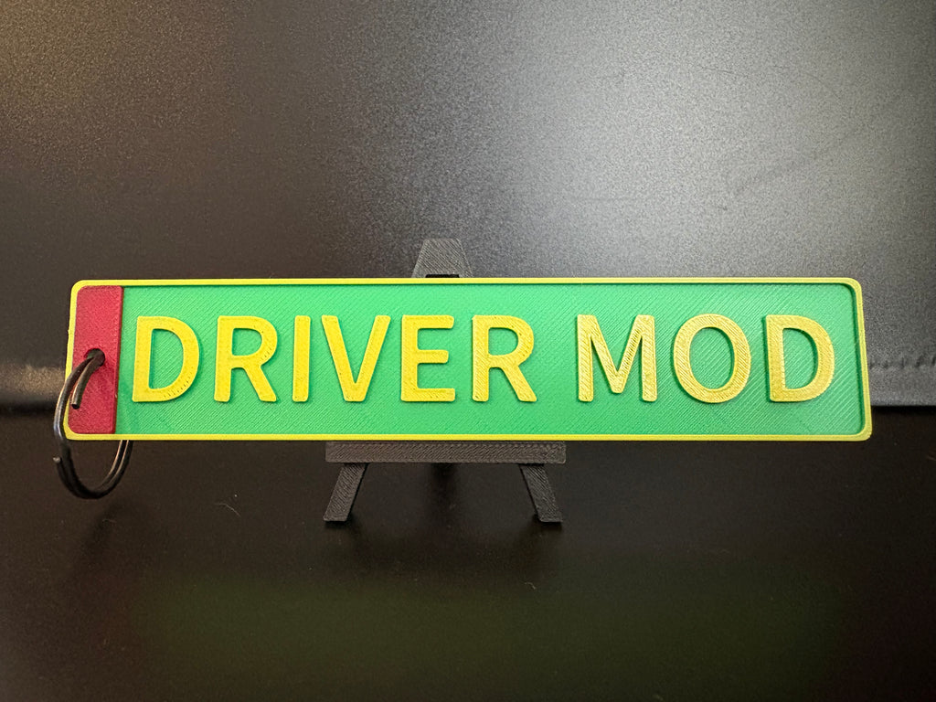 Custom Drag Racing Parachute Tag
