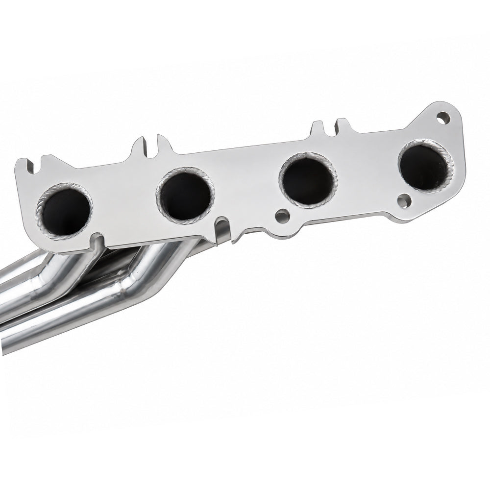 BBK Ford F150 Truck 5.0 Coyote 1-3/4 Long Tube Exhaust Headers Polished Silver Ceramic 11-14