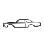 1968 Mark III Metal Car Wall Art - MT0109