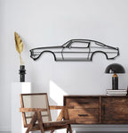 1971 Camaro Z28 Metal Car Wall Art - MT0138