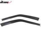 1988-1991 Honda Civic Sedan Slim Style Polycarbonate Window Visors 4PC