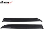 1988-1991 Honda Civic Sedan Slim Style Polycarbonate Window Visors 4PC
