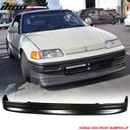 1988-1991 Honda CRX CS Style Unpainted Front Bumper Lip Spoiler PU