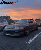 1988-1991 Honda CRX CS Style Unpainted Front Bumper Lip Spoiler PU