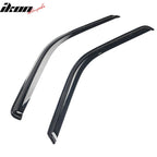 1988-1998 Chevy GMC C1500 K1500 Slim Style Smoke Window Visors Acrylic