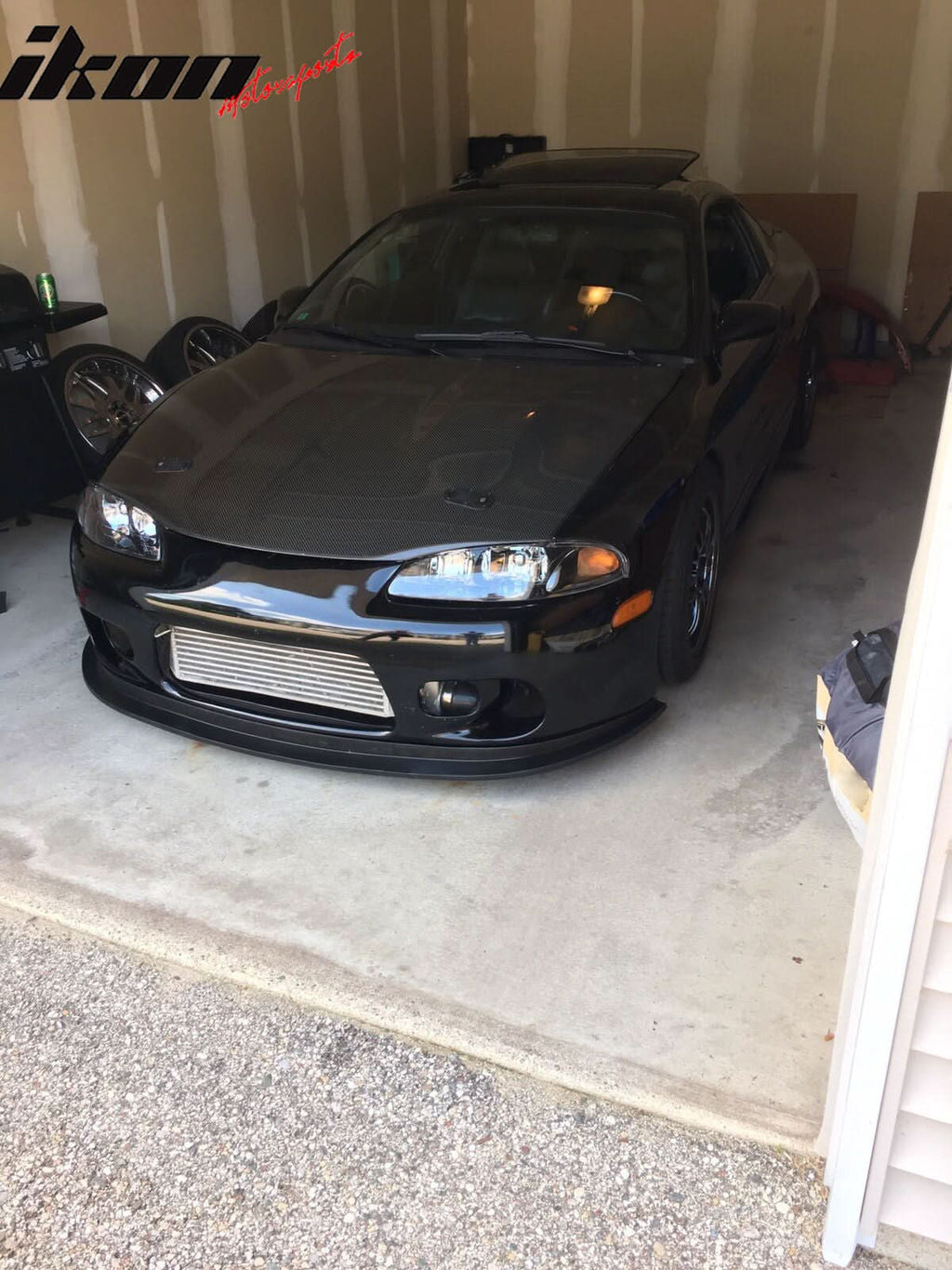 1997-1999 Mitsubishi Eclipse DS Style Aero One Front Bumper Lip PU