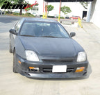 1997-2001 Honda Prelude Front Lip Splitter Unpainted PU IKON Spoiler