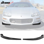 1998-2002 Chevy Camaro OEM Style Unpainted Black Front Bumper Lip PU