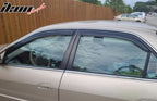 1998-2002 Honda Accord Smoke Tinted Slim Style Window Visors Acrylic