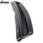 1999-2000 Honda Civic Grill Type R Unpainted Black Bumper Grille ABS