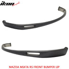 1999-2000 Mazda Miata OEM Style Unpainted Black Front Bumper Lip PU