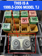 Jeep Wrangler TJ / LJ Big 7 Battery Cable Kit (1997-2006) by JS Alternators