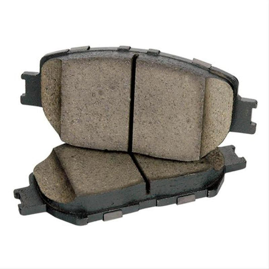 Centric Posi-Quiet Ceramic Brake Pads w/Hardware - Front