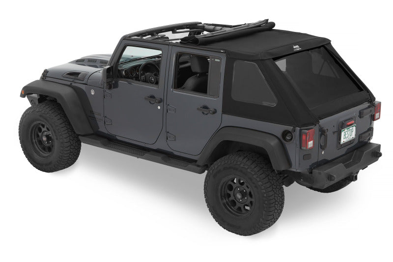 Bestop 07-18 Jeep Wrangler JK 4-Door Jeep Trektop (Premium Black Twill)