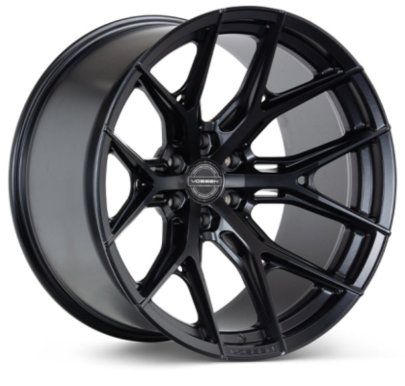 Vossen HF6-4 20x9 / 8x170 / ET0 / 125.1 / Super Deep - Satin Black Wheel