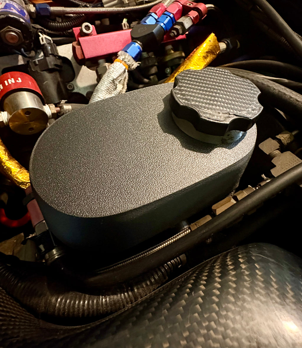 Corvette C5 1997-2004 Master Cylinder Reservoir Cover – Custom 3D Printed ASA-CF by FI Performance