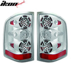 2007-2013 Silverado 1500 2500 3500 Lens LED Tail Lights Brake Lamps