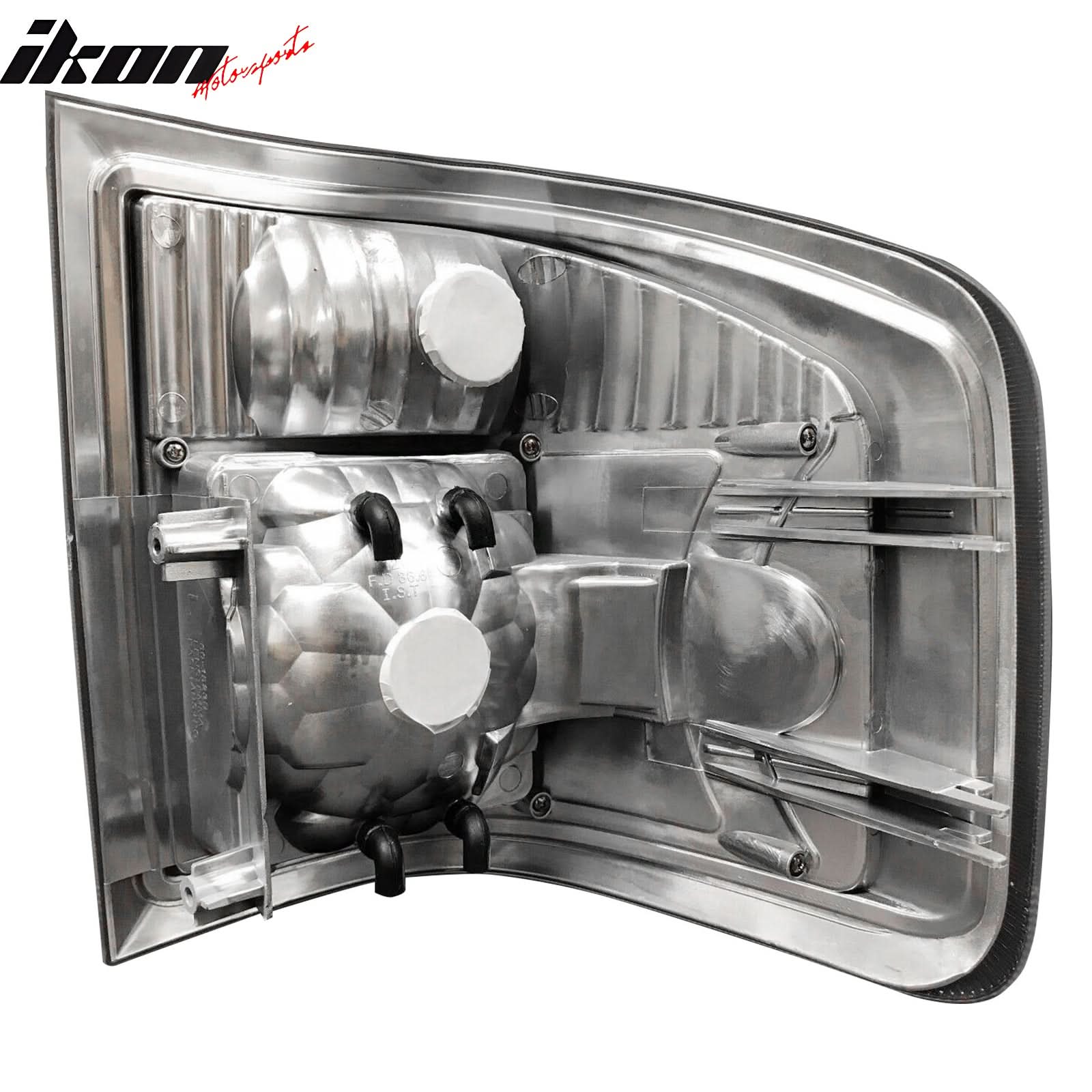 2004-2007 Ford F-150 Black Clear Lens LED Tail Lights Rear Brake Lamps