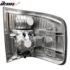 2004-2007 Ford F-150 Chrome Clear Lens LED Tail Lights Rear Brake Lamp