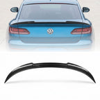 VW Arteon Carbon Fiber Rear Trunk Spoiler – Gloss Black (2019–2023)