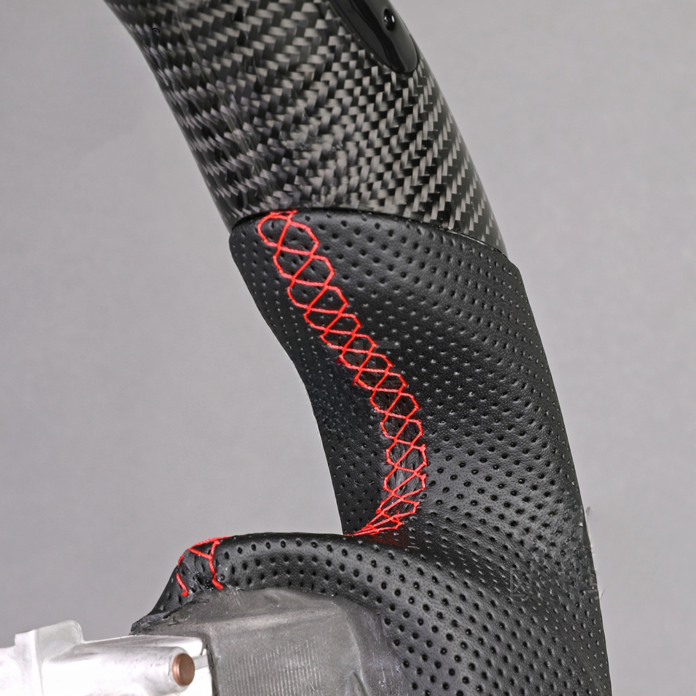 LED Carbon Fiber Steering Wheel for Nissan 370Z Z34 2009-2020