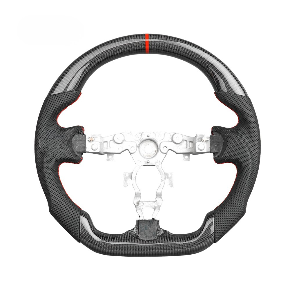 LED Carbon Fiber Steering Wheel for Nissan 370Z Z34 2008-2021