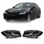 BMW 5-Series F10/F18 New Generation (G30 Style) Headlights 2011-2017