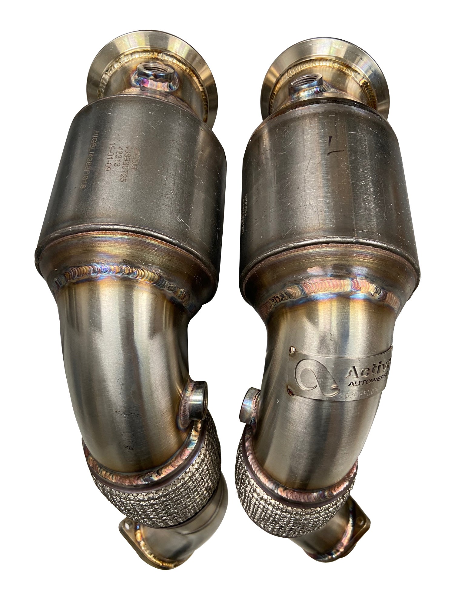 Active Autowerke S63 N63 GESI Catted Downpipes | V8 BMW X5 M and X6 M X5 X6 550i 650i