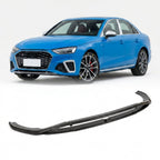 Audi A4 B9 S-Line / S4 B9 Sedan (2020-2021) Carbon Fiber Front Lip – 2PC Facelift Bumper Splitter