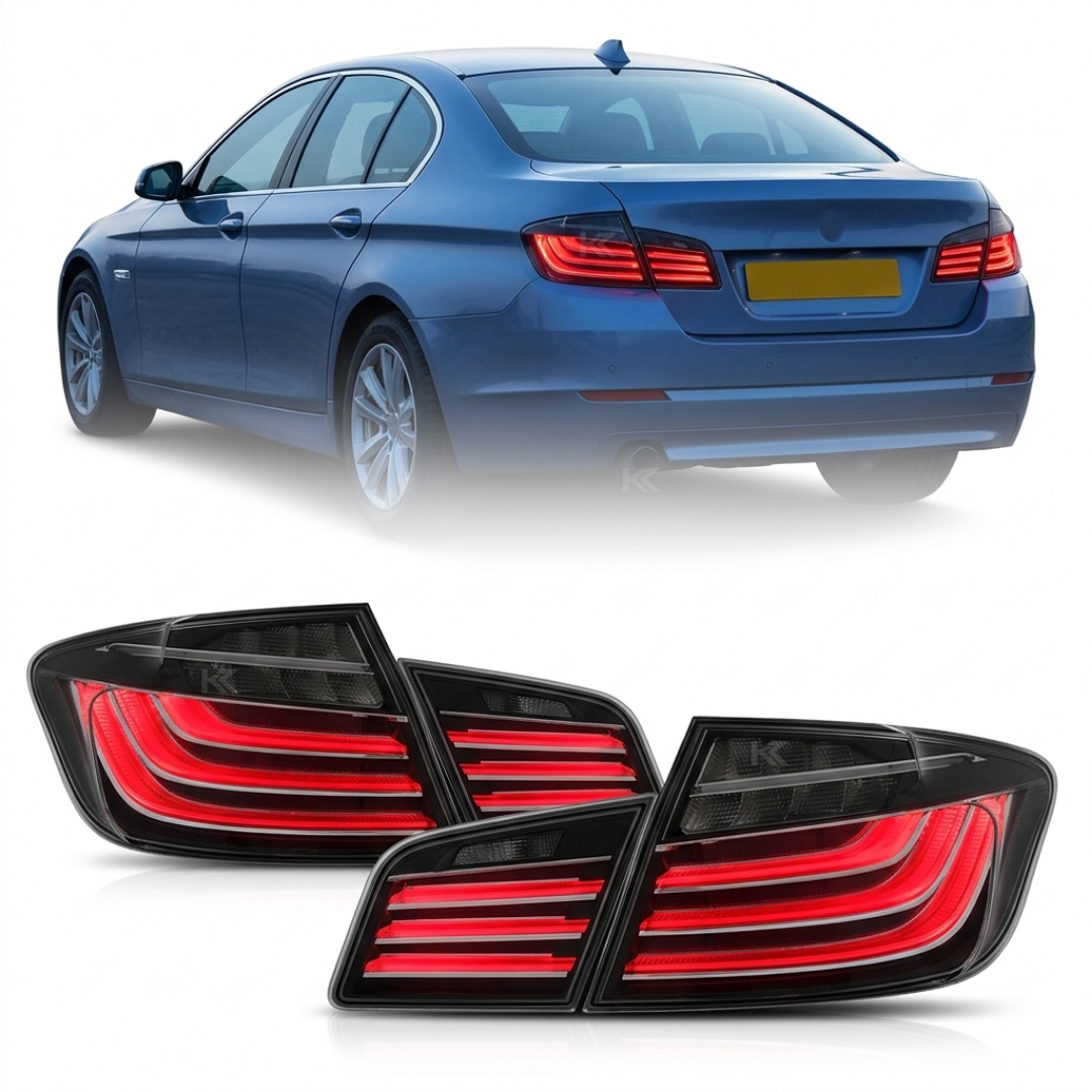 BMW 5-Series F10 BlackLine Style Tail Lights 2011-2017