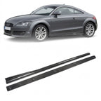 Audi TT 8J MK2 Carbon Fiber Side Skirt Extensions – Coupe (2008–2011)
